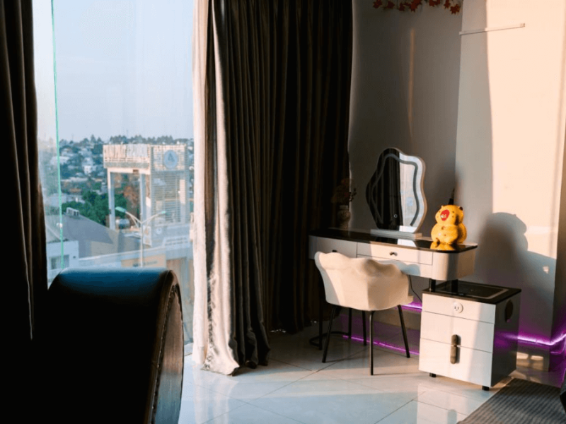 Phòng Có Giường Cỡ King Nhìn Ra Vườn