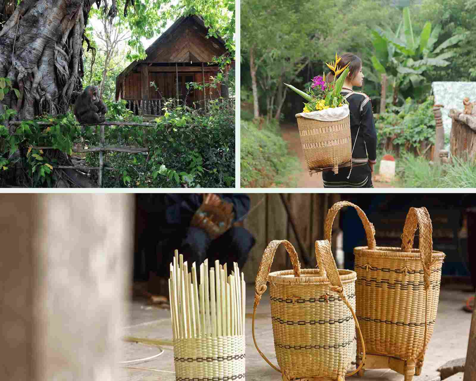 khu du lịch hồ lắk - buồn làng